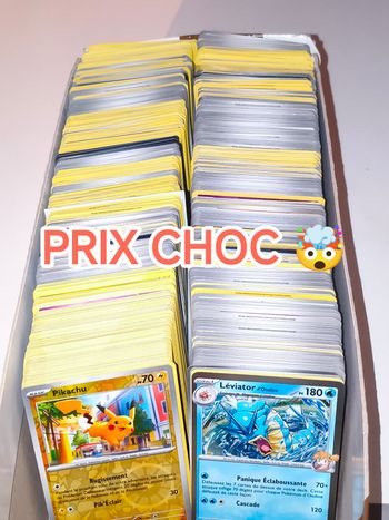 100 cartes Pokémon FR