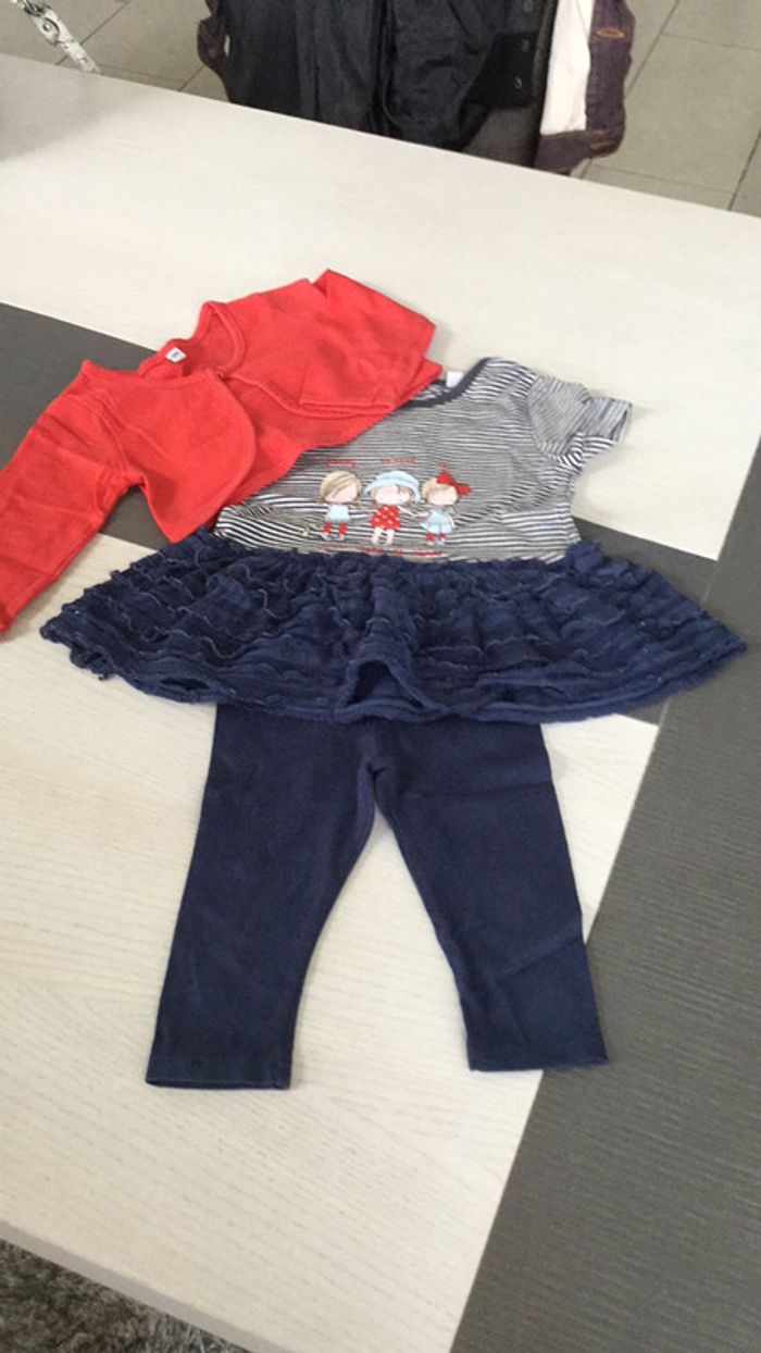 Ensemble marin 3 pièces 12m