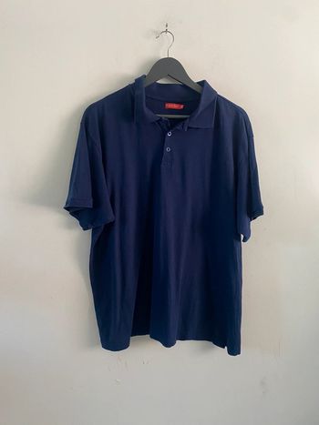 Polo homme bleu marine