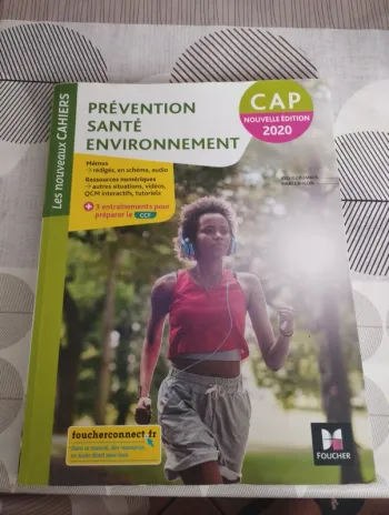 Livre CAP prévention santé environnement