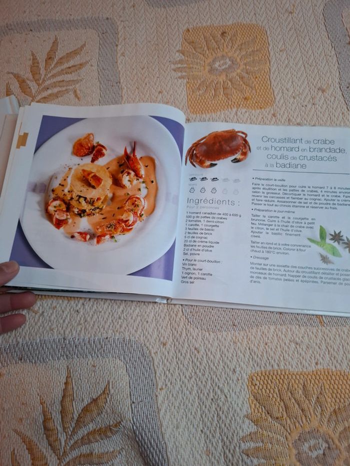 Jolie lot dex2 livres de cuisine neuf - photo numéro 6