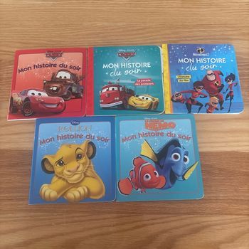 # lot 5 livres mon histoire du soir Disney