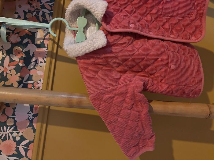 Manteau velours côtelé matelassé - 12M - photo numéro 2