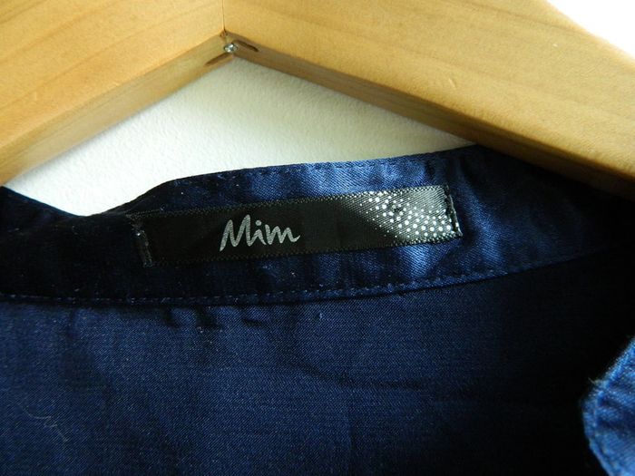 Chemisier satiné manches courtes "Mim" T 42 - photo numéro 7