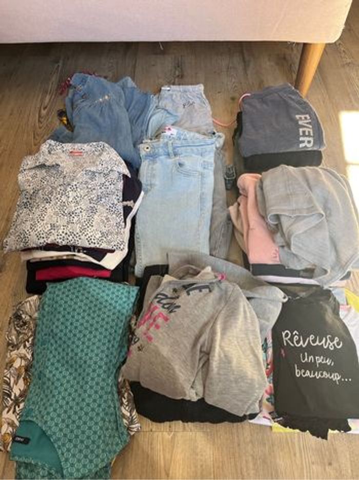 Lot 35 vêtements fille