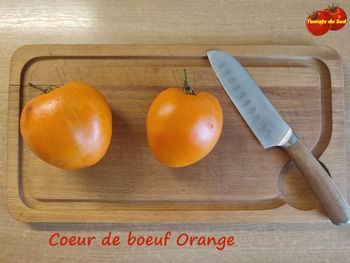 Graines de tomate "Cœur de bœufs Orange" - 30 graines - 1.50 euros  