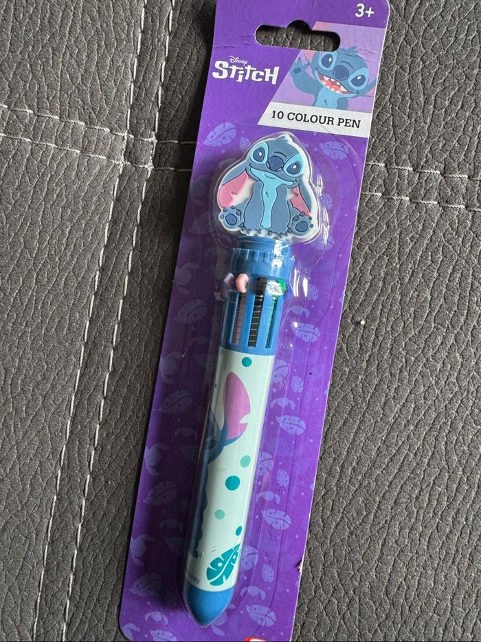 Stylo 10 couleurs Disney stitch