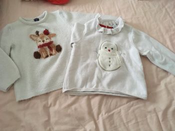 Lot pull hiver 3 ans