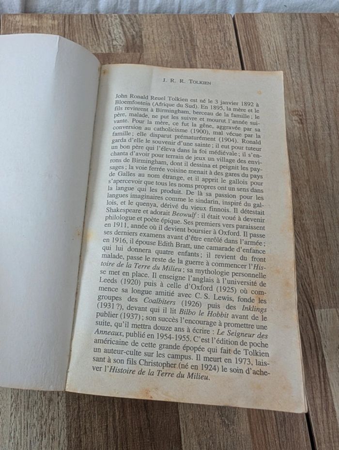 Lot livres le seigneur des anneaux - photo numéro 4