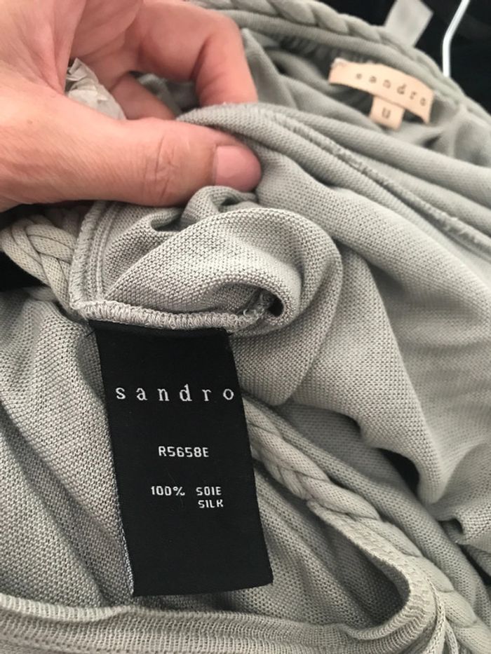 Robe fluide col tressé taille unique - photo numéro 7