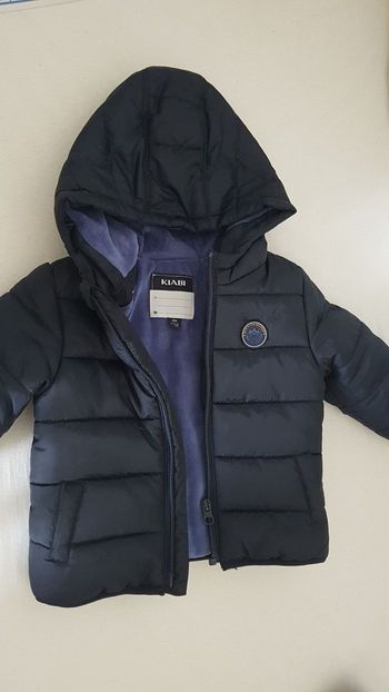 Manteau doudoune doublé velours