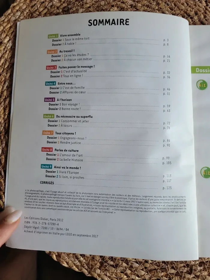 Cahier d exercices Français - photo numéro 5