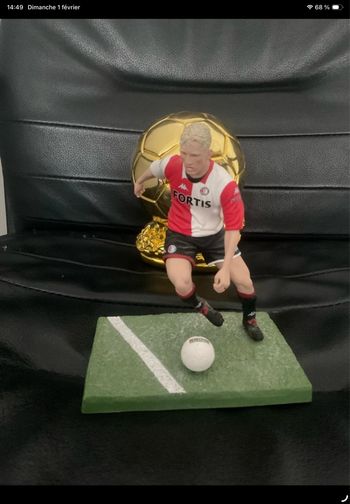 Figurine kuyt feyenoord rotherdam légende édition limitée série soccer football 