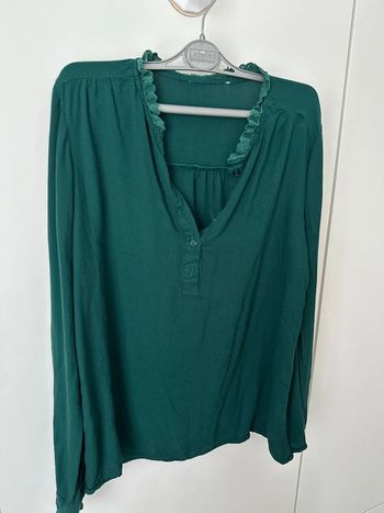 Blouse vert sapin