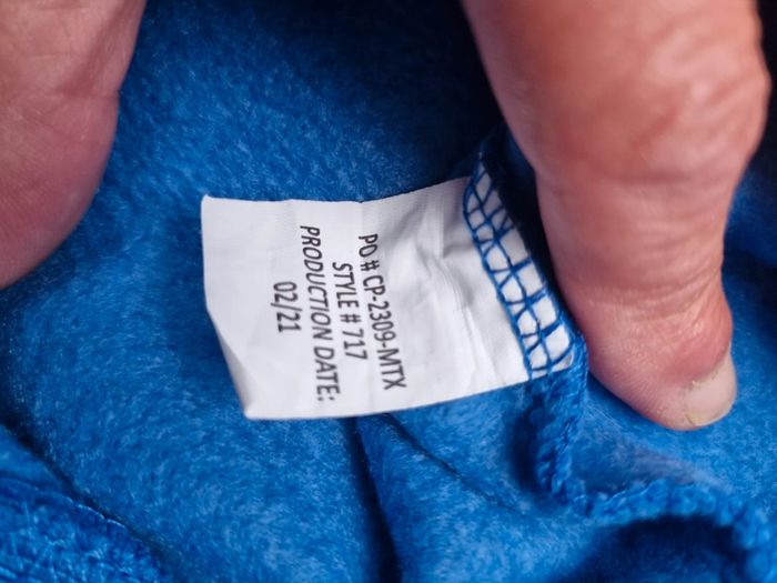 Pull à capuche universitaire John Abbott College bleu – Taille S Homme - photo numéro 6