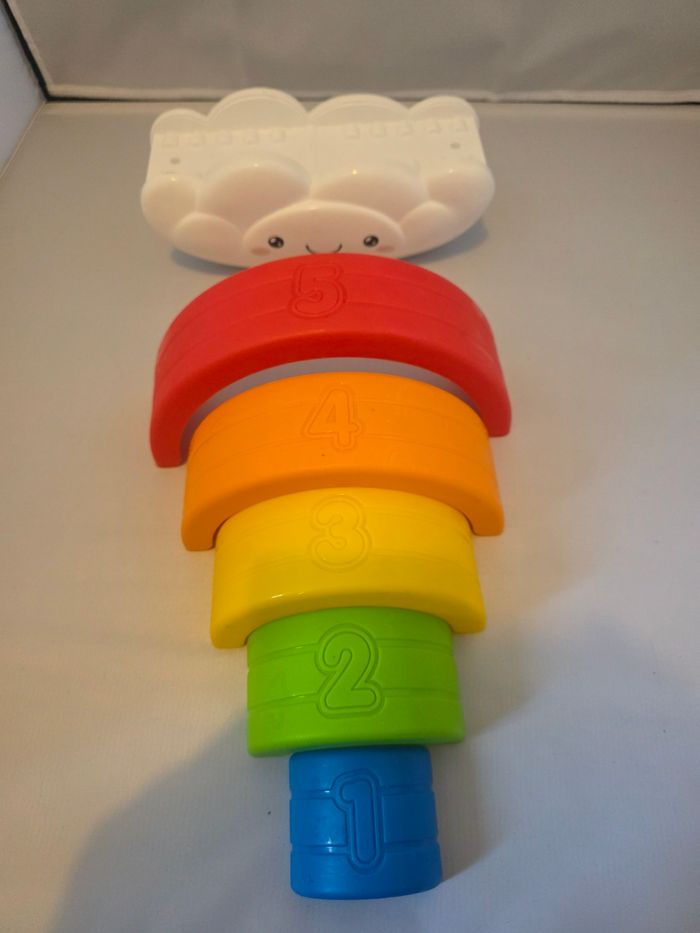 Arc-en-ciel à empiler (style Montessori) 🌈 - photo numéro 2