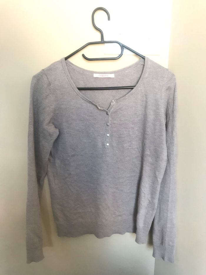 Pull beige - Taille 36