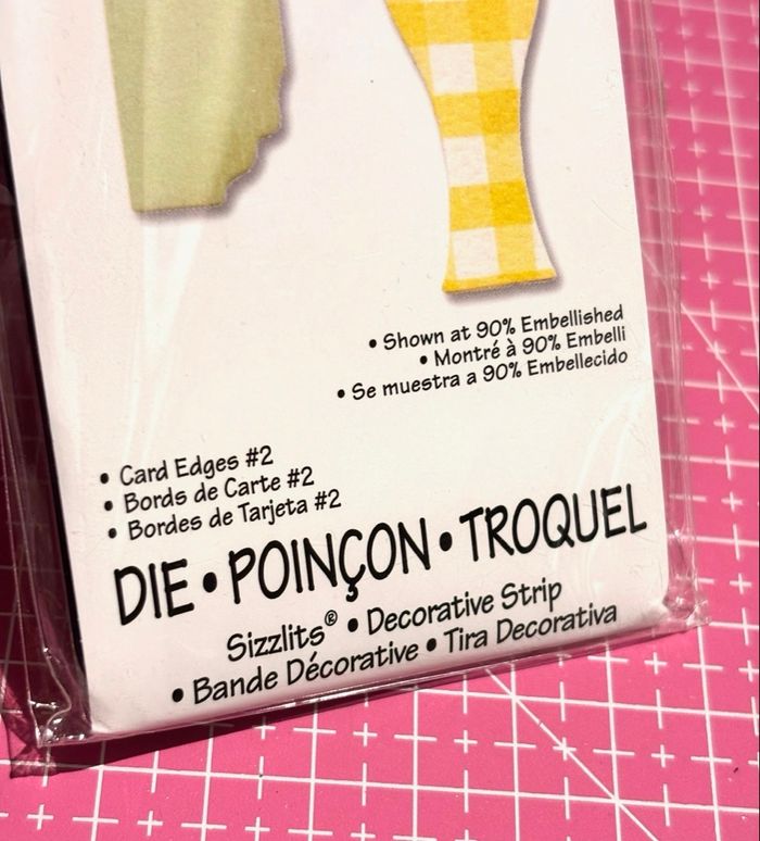 Ensemble 4 matrices de découpe Sizzix, bordures - photo numéro 6