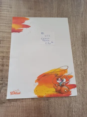 Papier à lettre Diddl édition France 2 2,50€