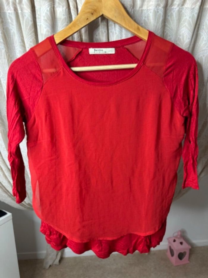 Blouse rouge
