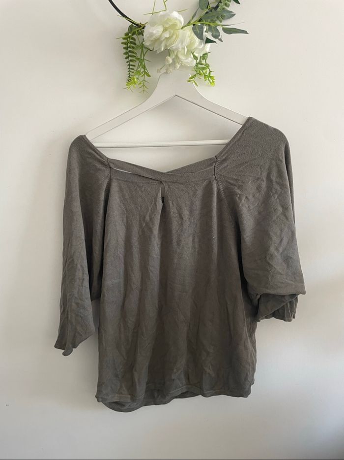 🌸Pull gris taille 46 🌸 - photo numéro 2