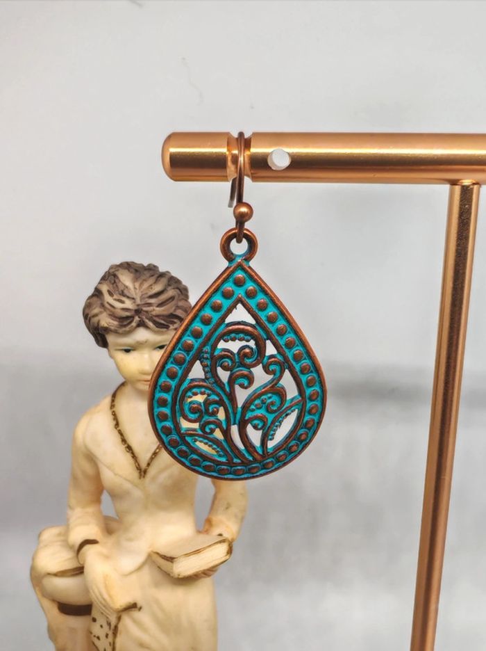 Boucles d'oreilles vintage - photo numéro 2
