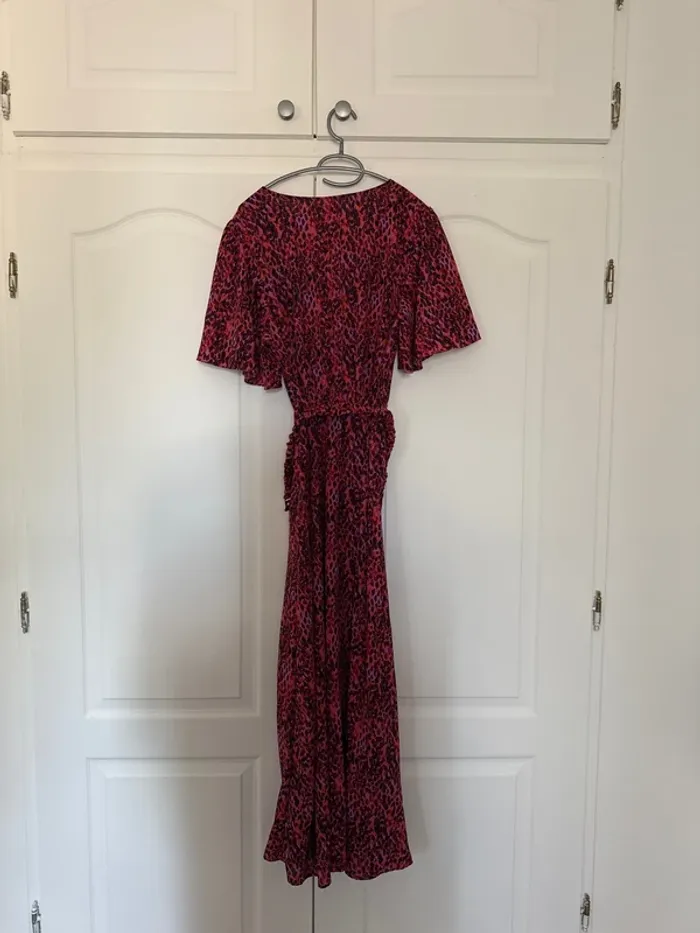 Robe ceinturée imprimée - photo numéro 4