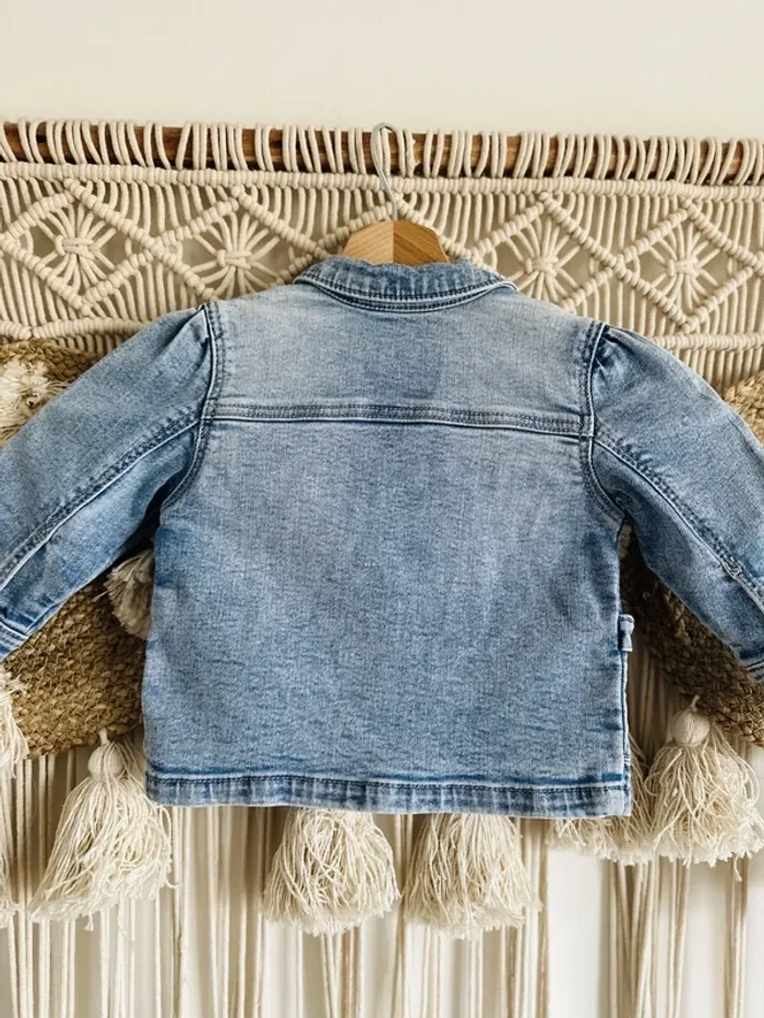 Veste en jean Lulu 12 mois - photo numéro 3