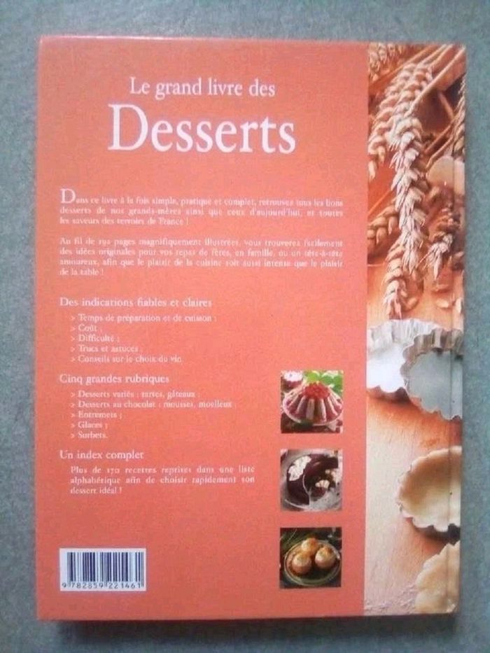Le grand livre des desserts - photo numéro 2
