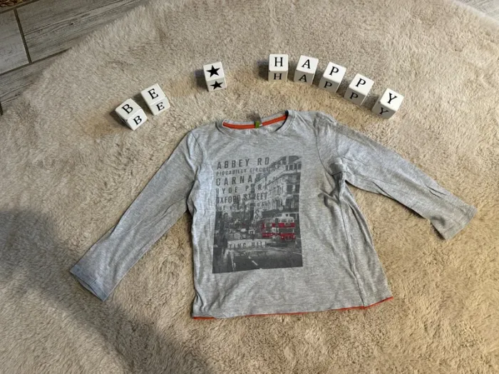 Haut manches longues Orchestra Angleterre 5 ans garçon