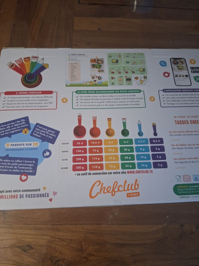 Chef club coffret cuisine et cuillères doseuses - photo numéro 2
