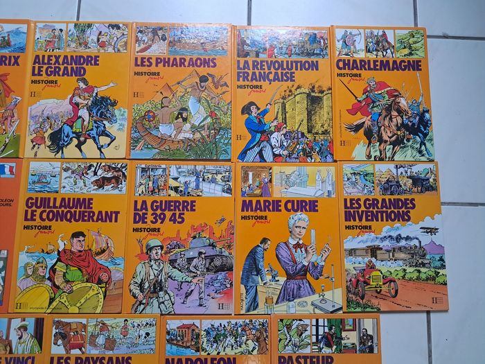 Lot de 14 livres vintage d'histoire - photo numéro 3