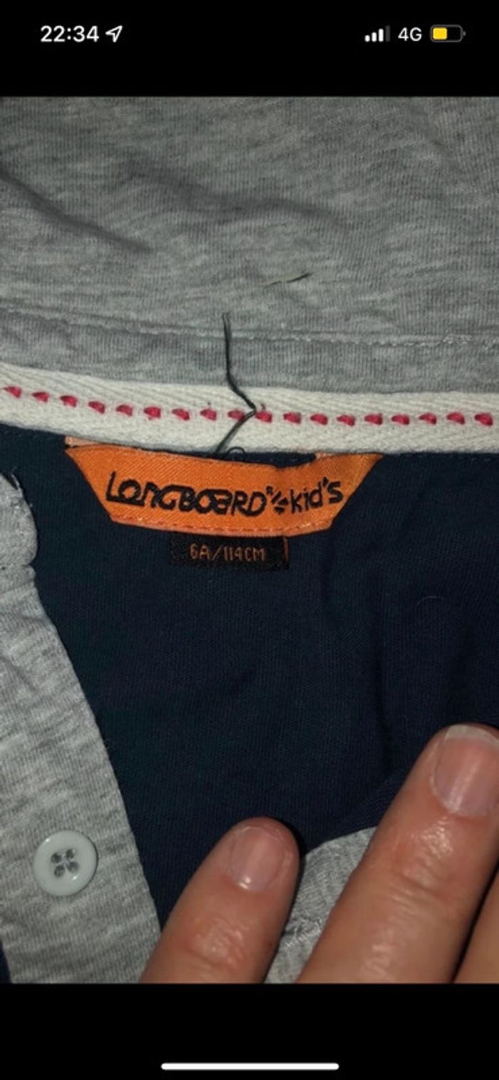 Lot 2 tee-shirts 6 ans manches courtes - photo numéro 2