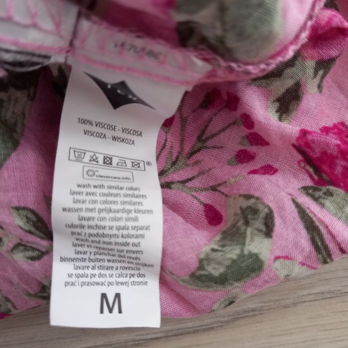 Robe été longue imprimée à bretelles taille M - photo numéro 5