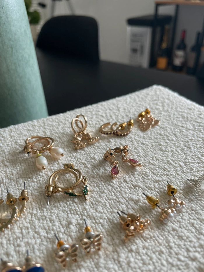 Lot 26 paires boucles d’oreilles - photo numéro 7