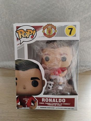 Figurine pop cristiano Ronaldo Manchester United 