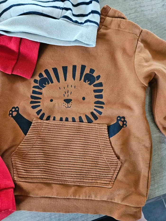 Lot de 4 pulls enfant 24 mois - photo numéro 3