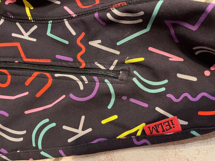 Combinaison de pluie IELM 86cm (12-18 mois) noire motifs colorés - photo numéro 6