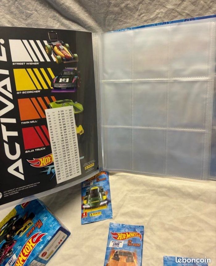 Kit panini cartes à collectionner Hotwheels on the Road - photo numéro 5