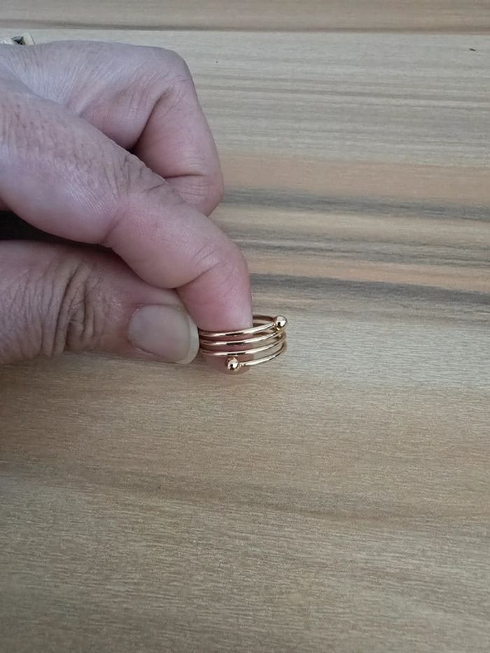 Bague doré neuve - photo numéro 4