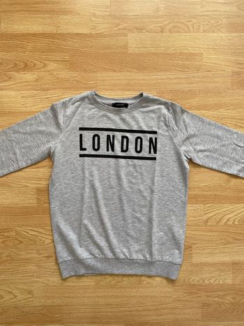 Sweat léger gris london marque atmosphère taille s