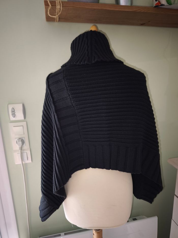 Cape en maille col roulé Camaïeu - photo numéro 3
