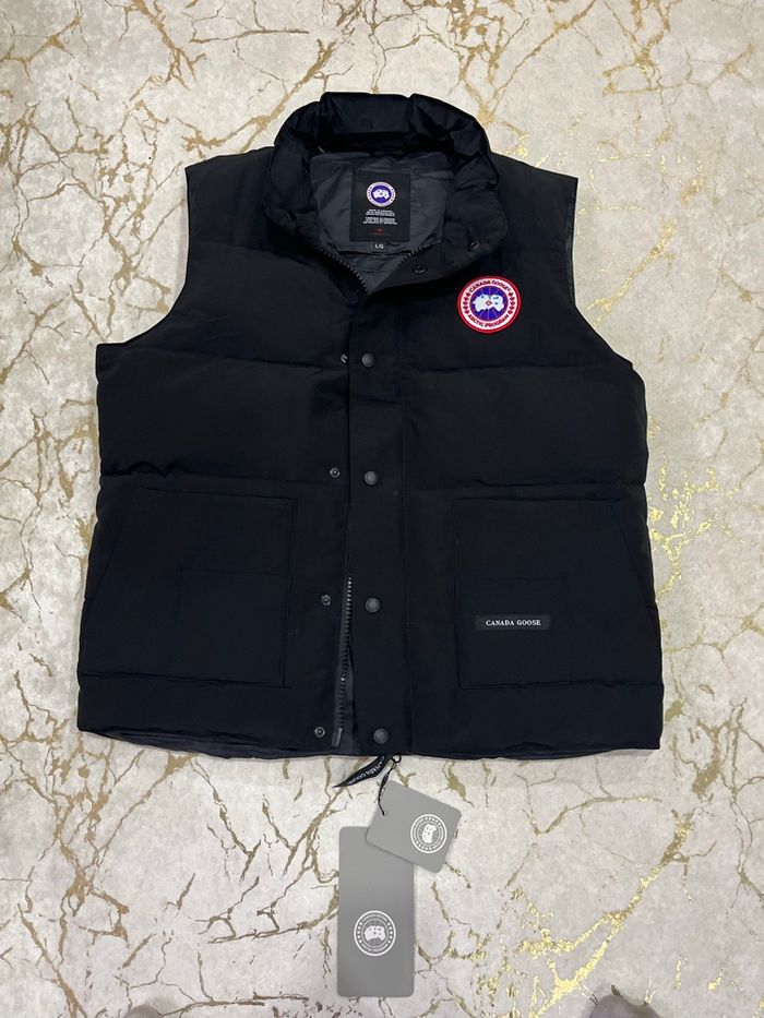 Canada goose sans manche noir - photo numéro 5