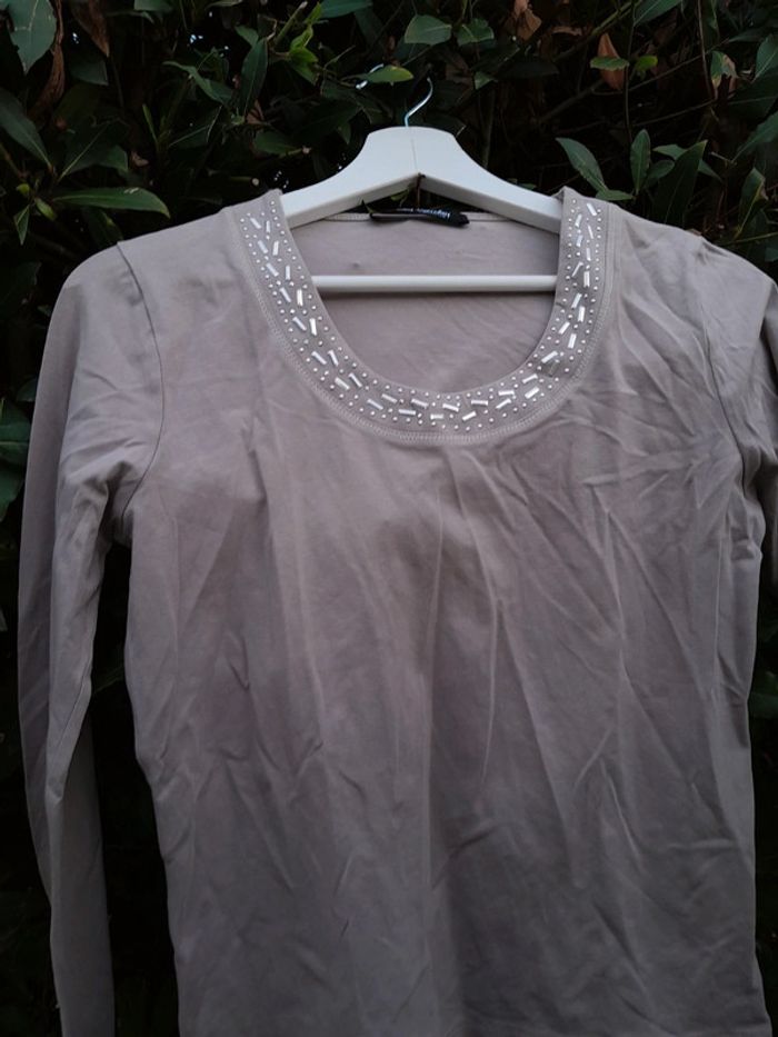 Betty barclay tee-shirt beige taille 40