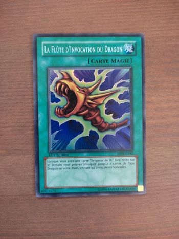 🐉 Flûte d'invocation du dragon Yugioh