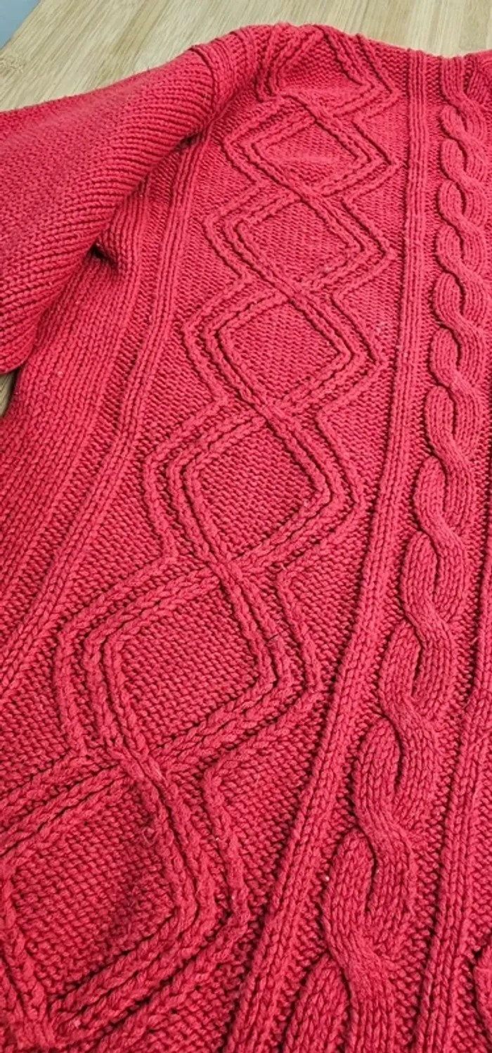 Pull vintage tricot T:xl - photo numéro 8