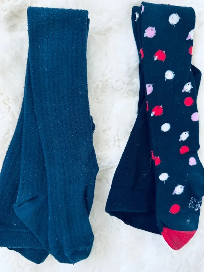 Lot collants oiseaux bleu marine