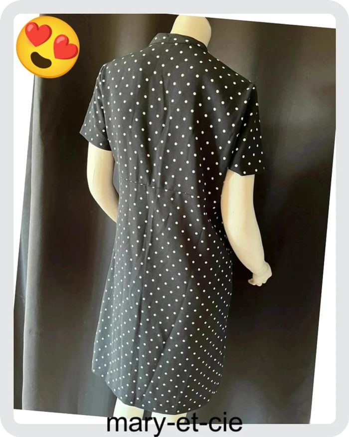 SOLDÉ - Robe à pois promod 38 - photo numéro 5