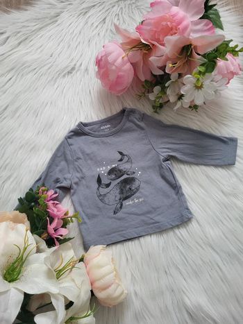 T-shirt fin 1mois kiabi