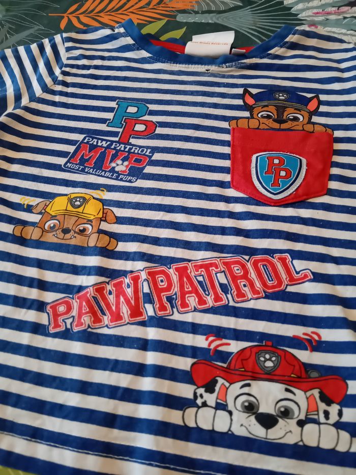 T-shirt garçon Pat' Patrouille 4 ans - photo numéro 2